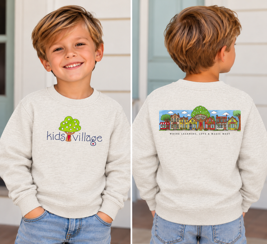 Kids Village 2026 Crewneck Sweatshirt | School Spirit