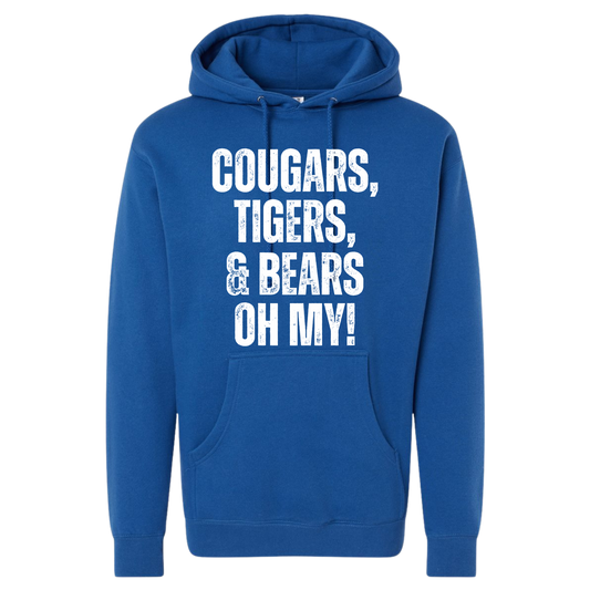 Cougars, Tigers, & Bears OH MY! Tee & Sweatshirt