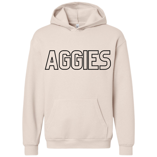 Black Aggies Hoodie
