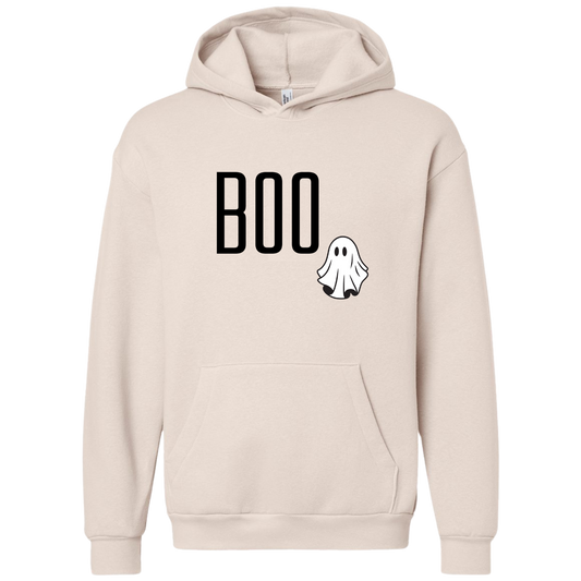 Black Boo Ghost Hoodie