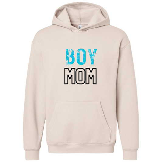 Black Boy Mom Hoodie