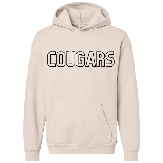 Black Cougars Hoodie
