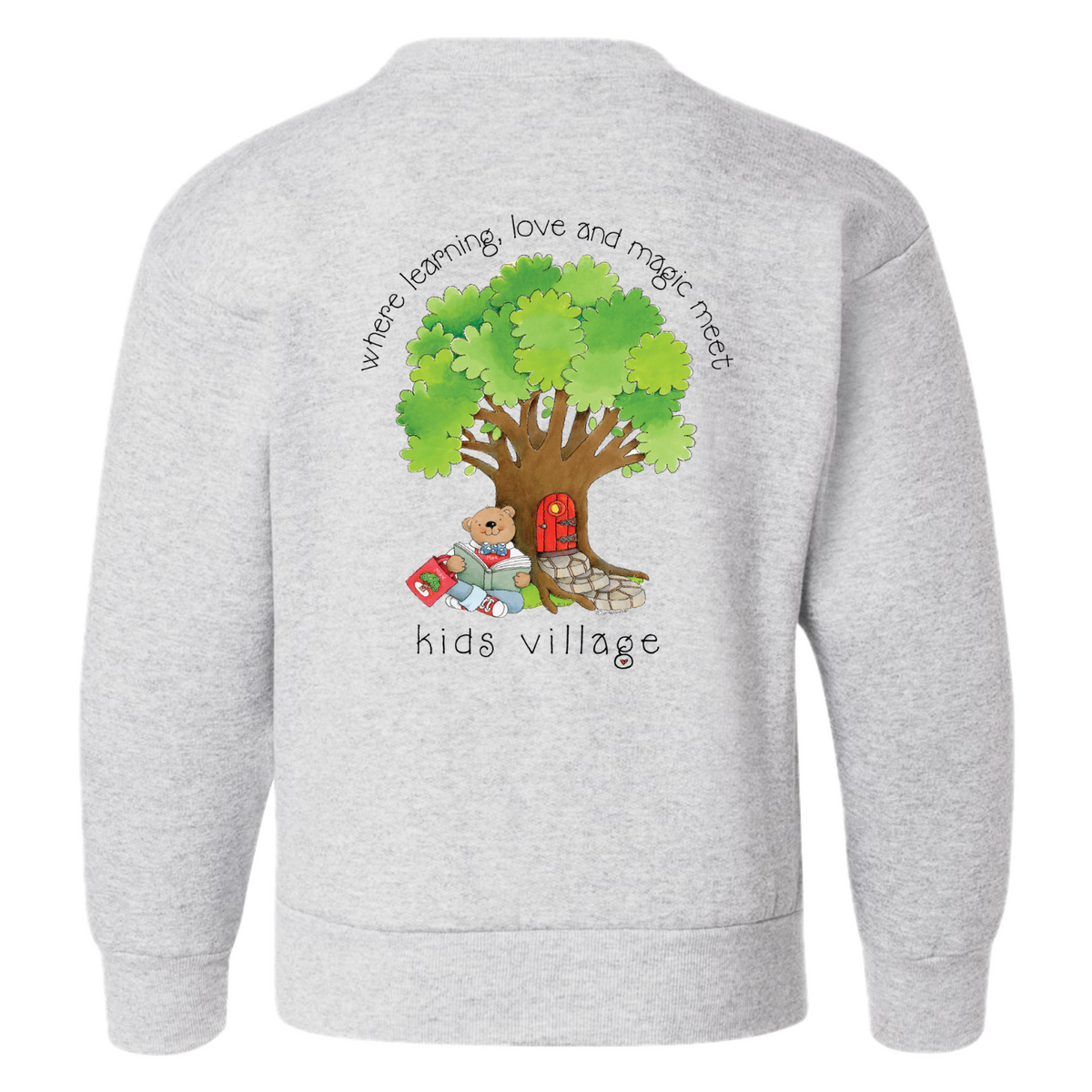 Kids Village 2025 Crewneck Sweatshirt | School Spirit