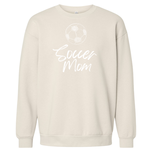 White Soccer Mom Crew