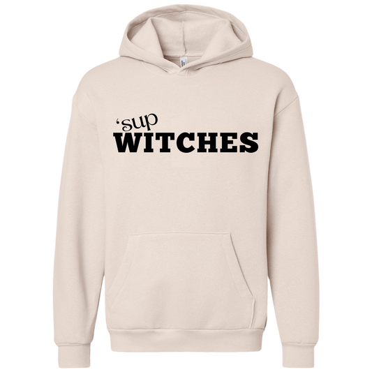 Black 'Sup Witches Hoodie
