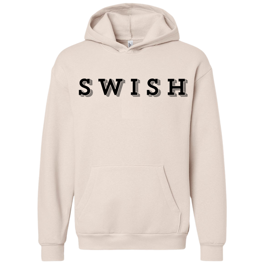 Black Swish Hoodie