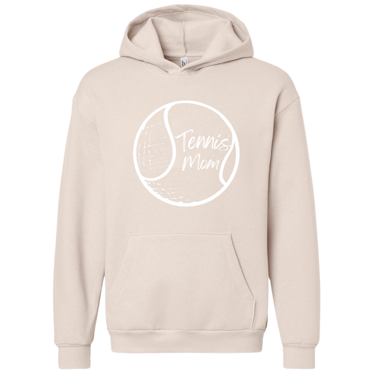 White Tennis Mom Hoodie
