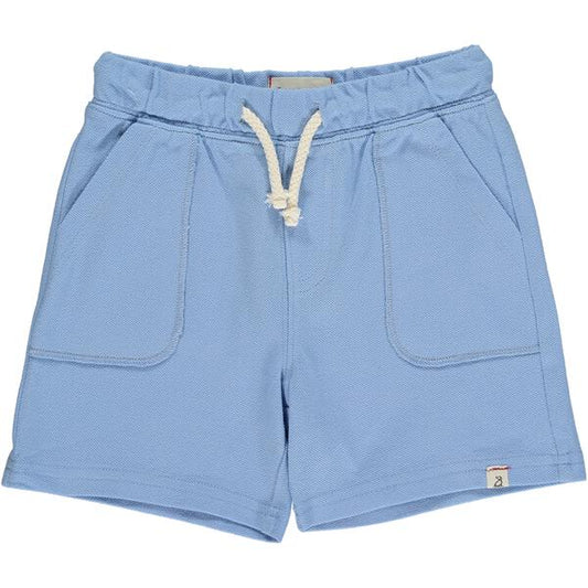 Timothy Pique Shorts - Pale Blue