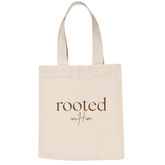 Traditional Rooted in Him Tote Bag