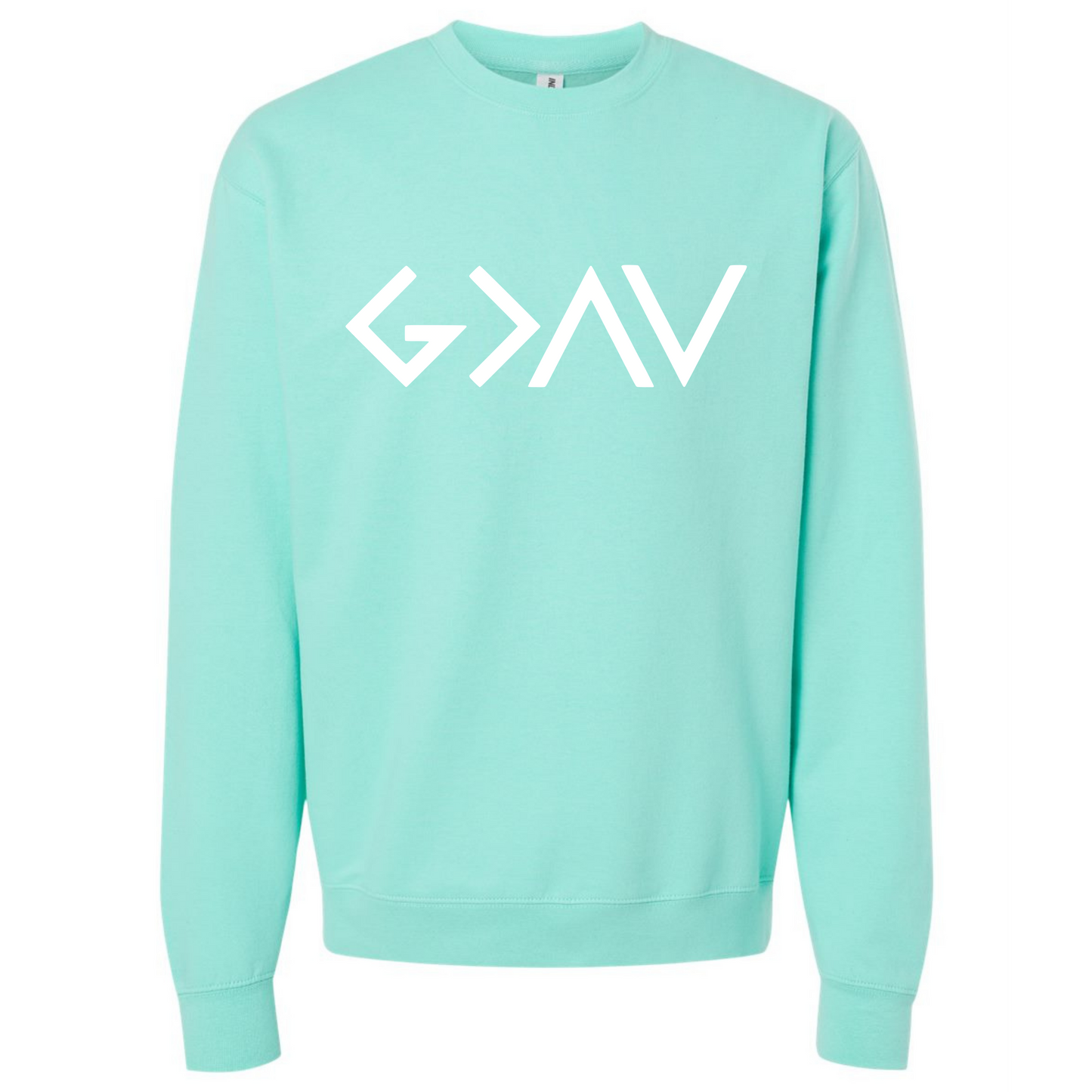 God is Greater than the Highs and Lows Tee & Sweatshirt