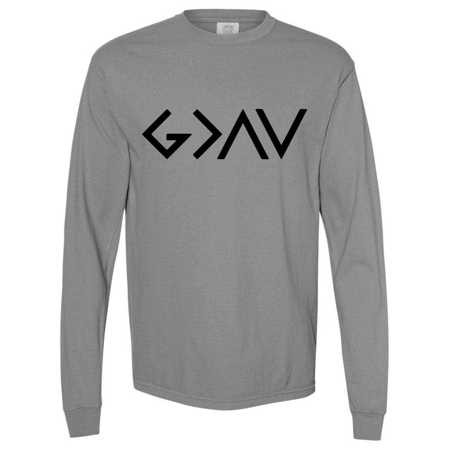 God is Greater than the Highs and Lows Tee & Sweatshirt