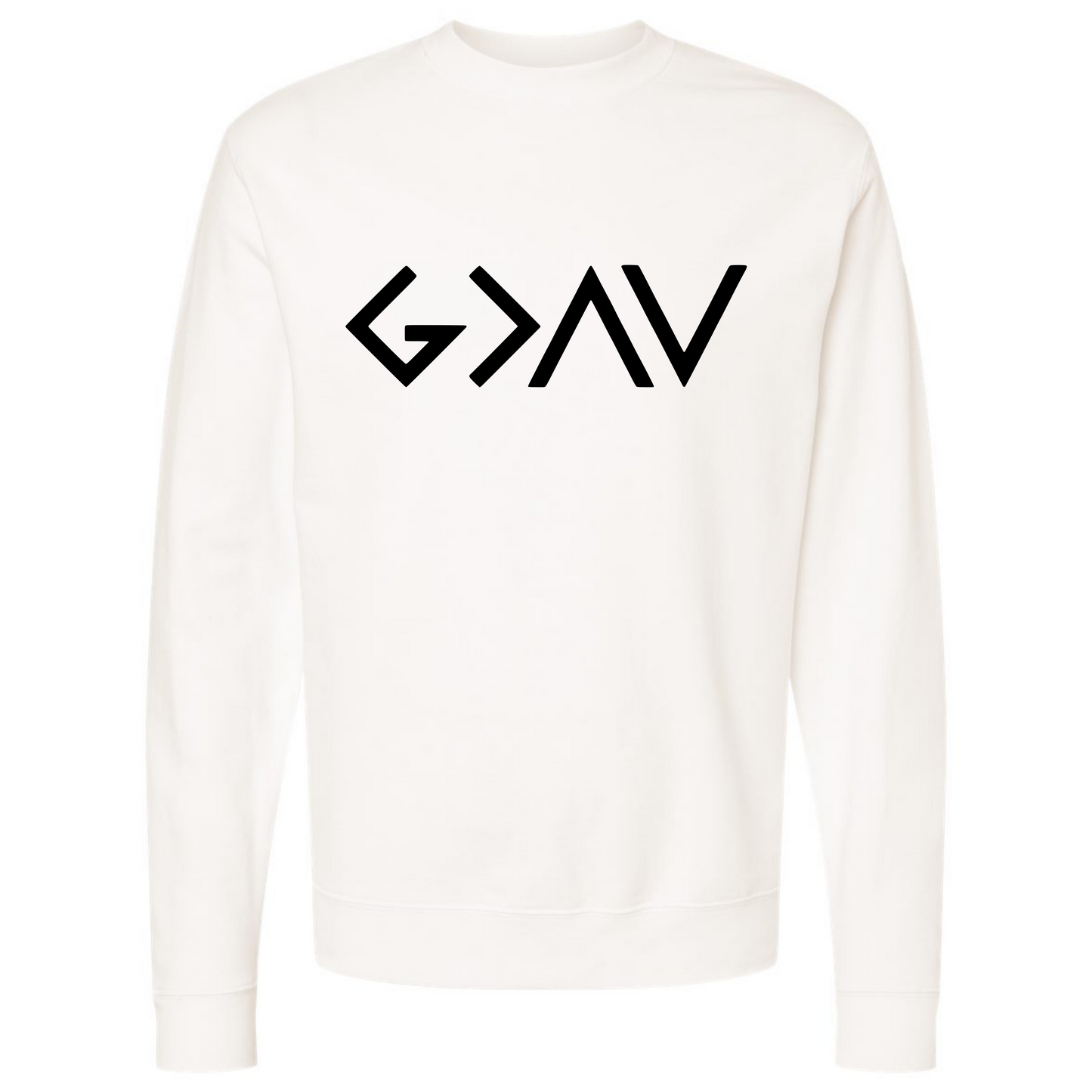 God is Greater than the Highs and Lows Tee & Sweatshirt