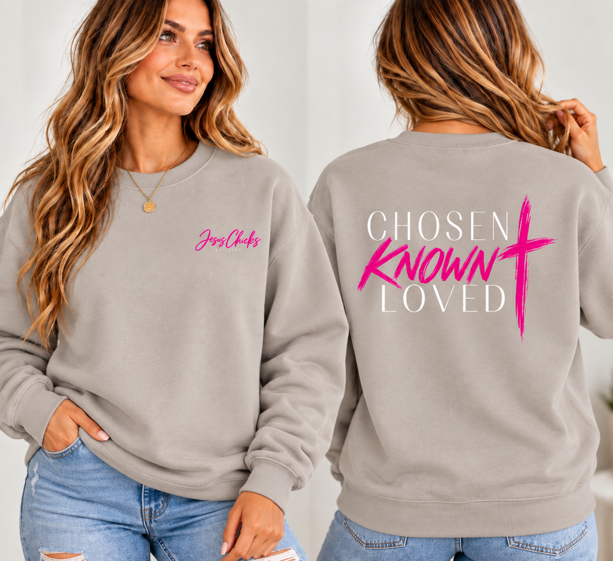 Chosen Known Loved Crewneck