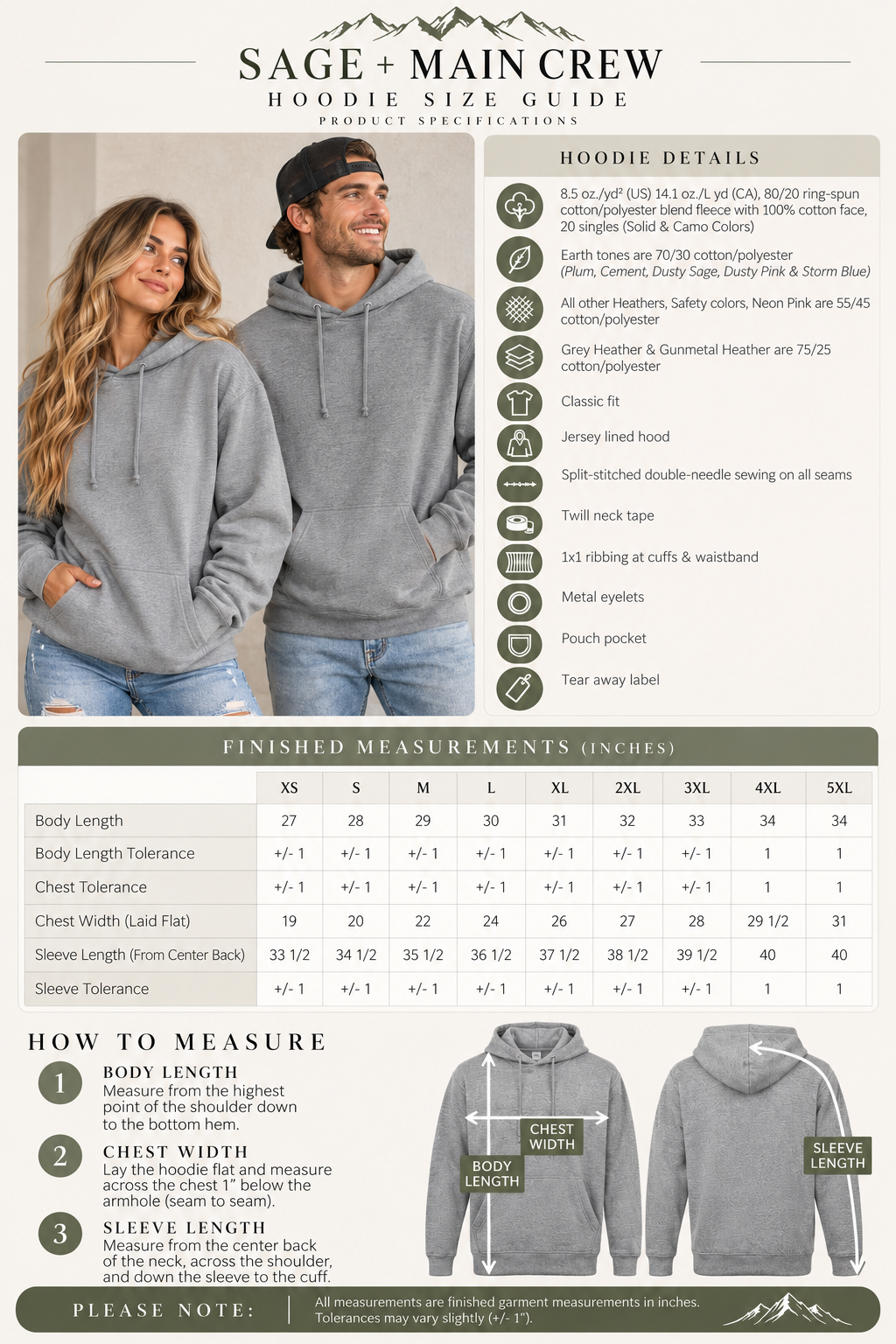Chosen Known Loved Hoodie