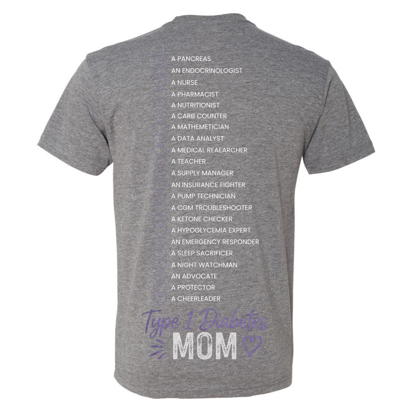 Type 1 Diabetes Mom Tee