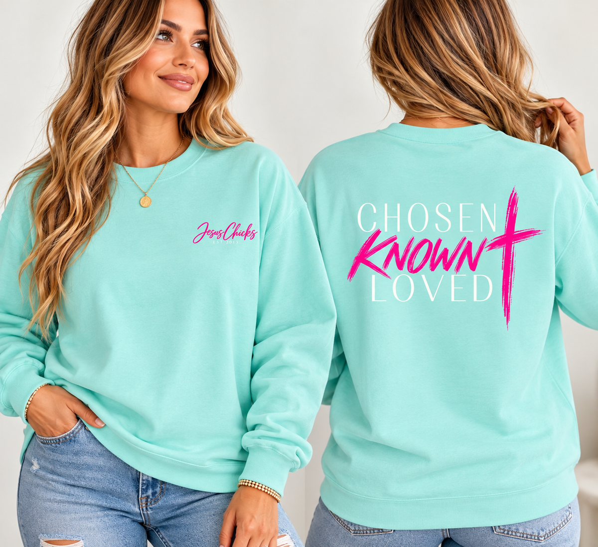 Chosen Known Loved Crewneck