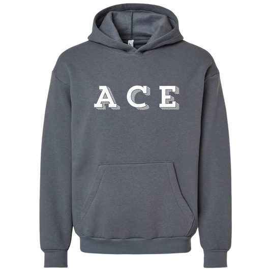 White Ace Hoodie