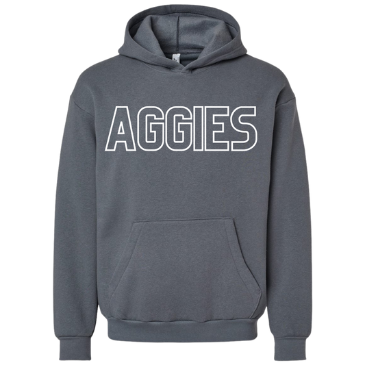 White Aggies Hoodie