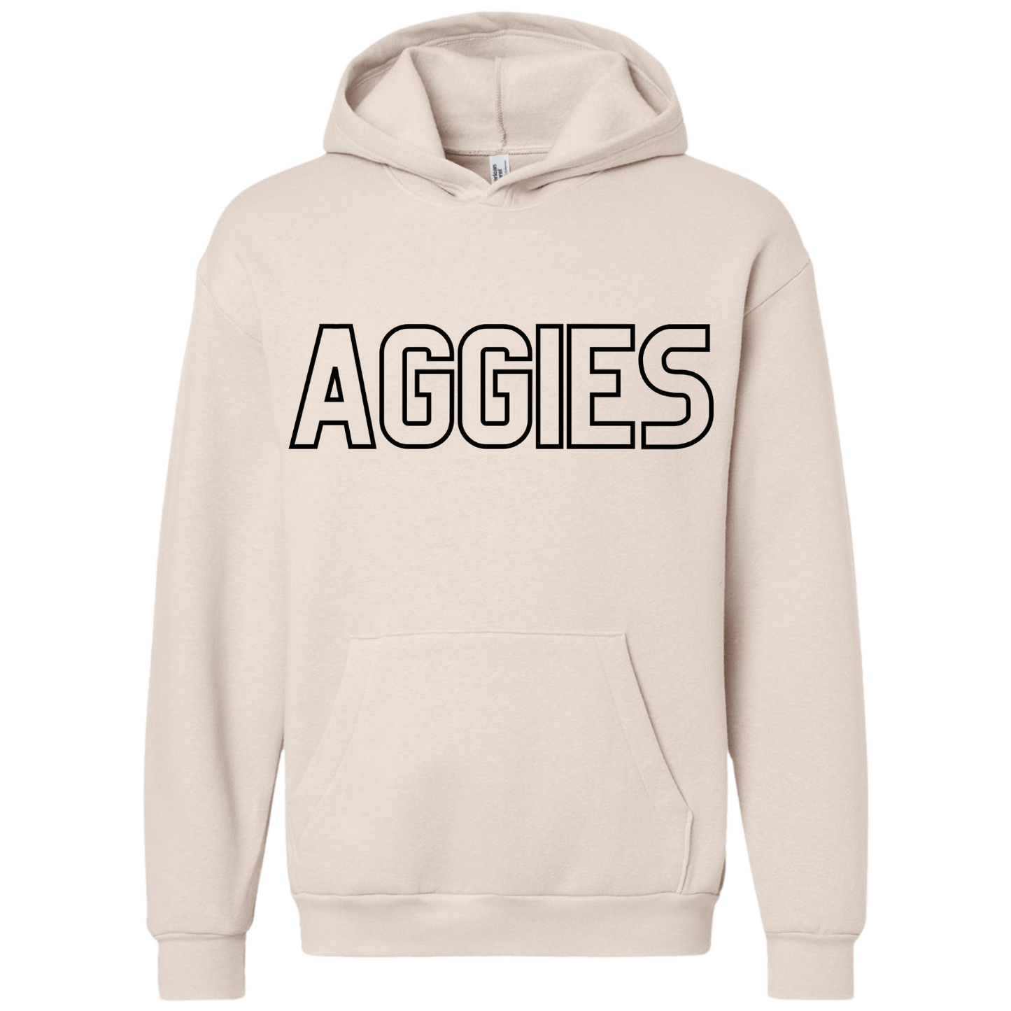 Black Aggies Hoodie