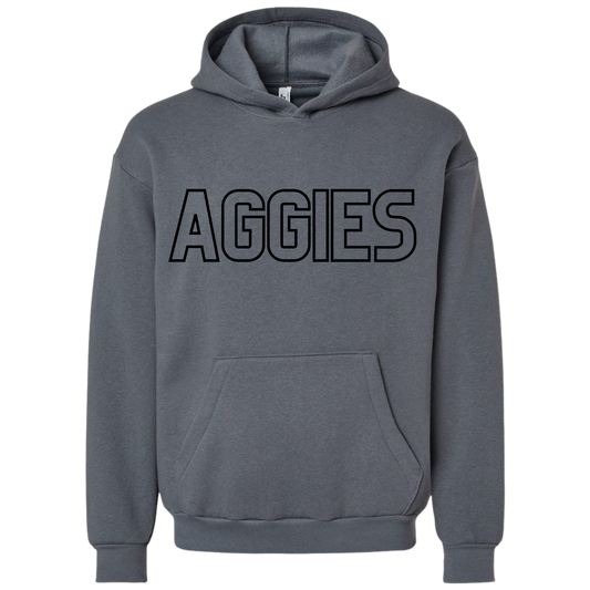 Black Aggies Hoodie