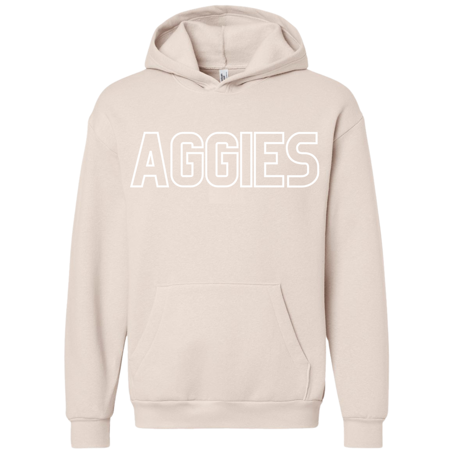 White Aggies Hoodie