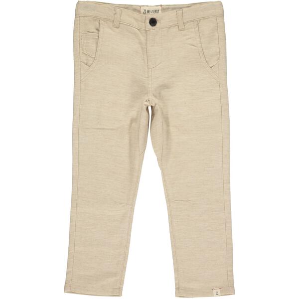 Antony Soft Cotton Trouser - Beige