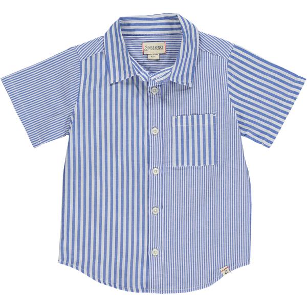 Arthur Stripe Shirt - Blue/White