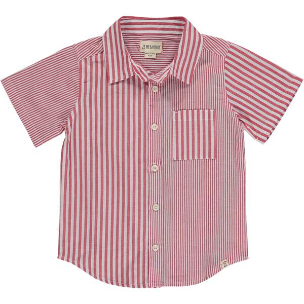 Arthur Stripe Shirt - Red/White Multi