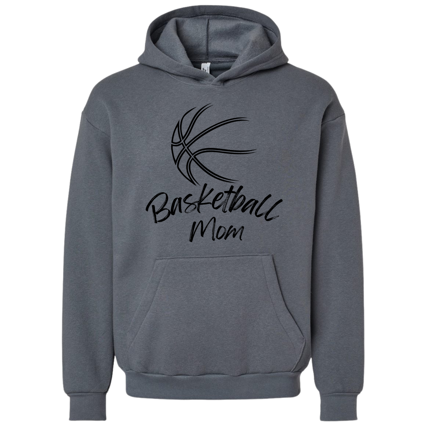 Black Basketball Mom Hoodie