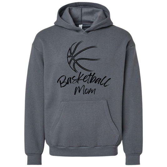 Black Basketball Mom Hoodie