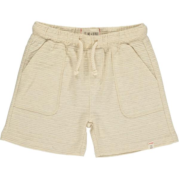 BluePeter Ribbed Shorts - Beige