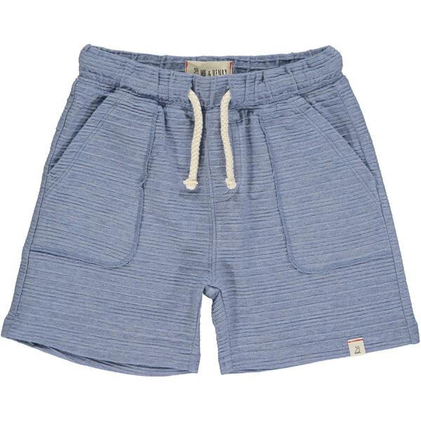 BluePeter Ribbed Shorts - Blue