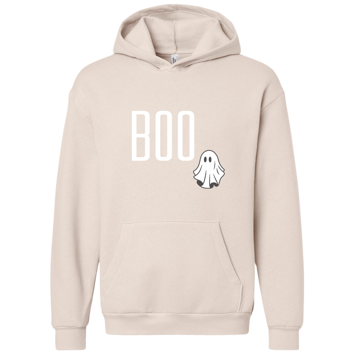 White Boo Ghost Hoodie