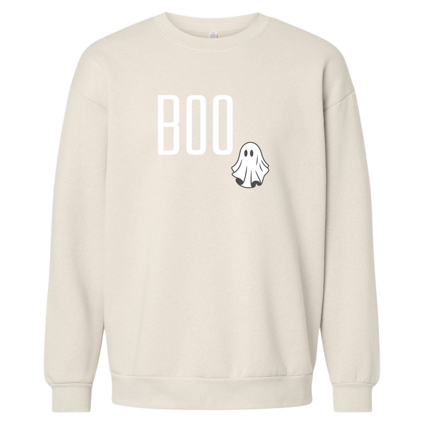 White Boo Ghost Crew