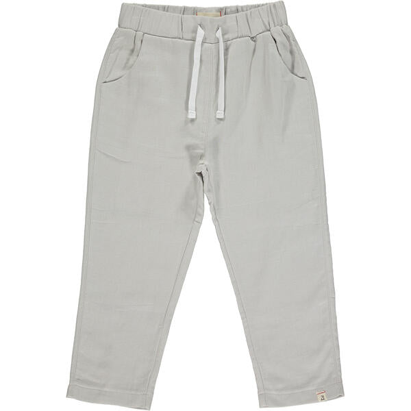 Bosun Cotton Pants - Pale Grey