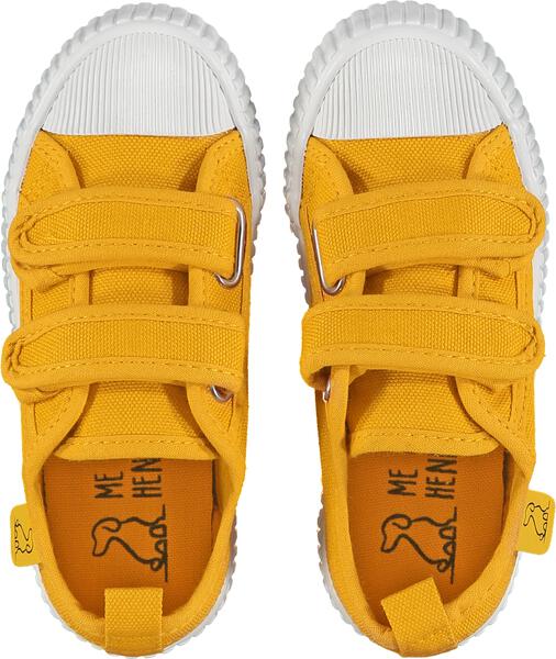 Yellow Double Strap Velcro Shoes