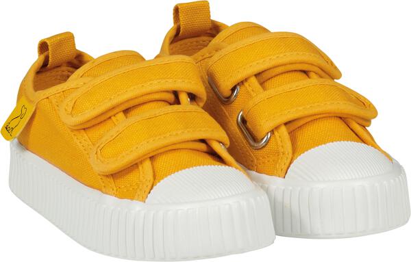 Yellow Double Strap Velcro Shoes