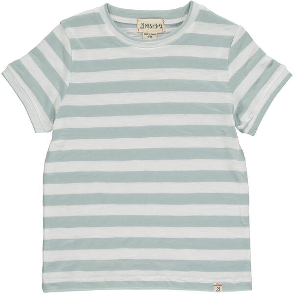 Camber Stripe Tee - Sage/White