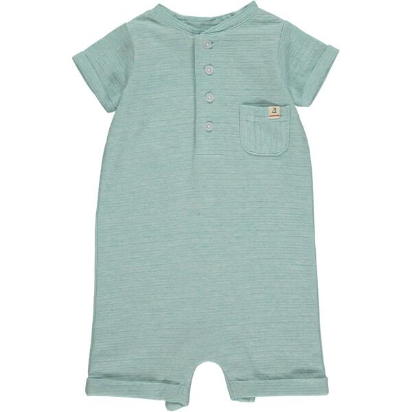 Camborne Henley Romper - Sky