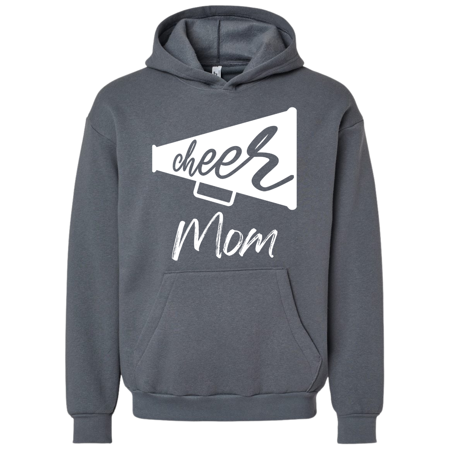 White Cheer Mom Hoodie