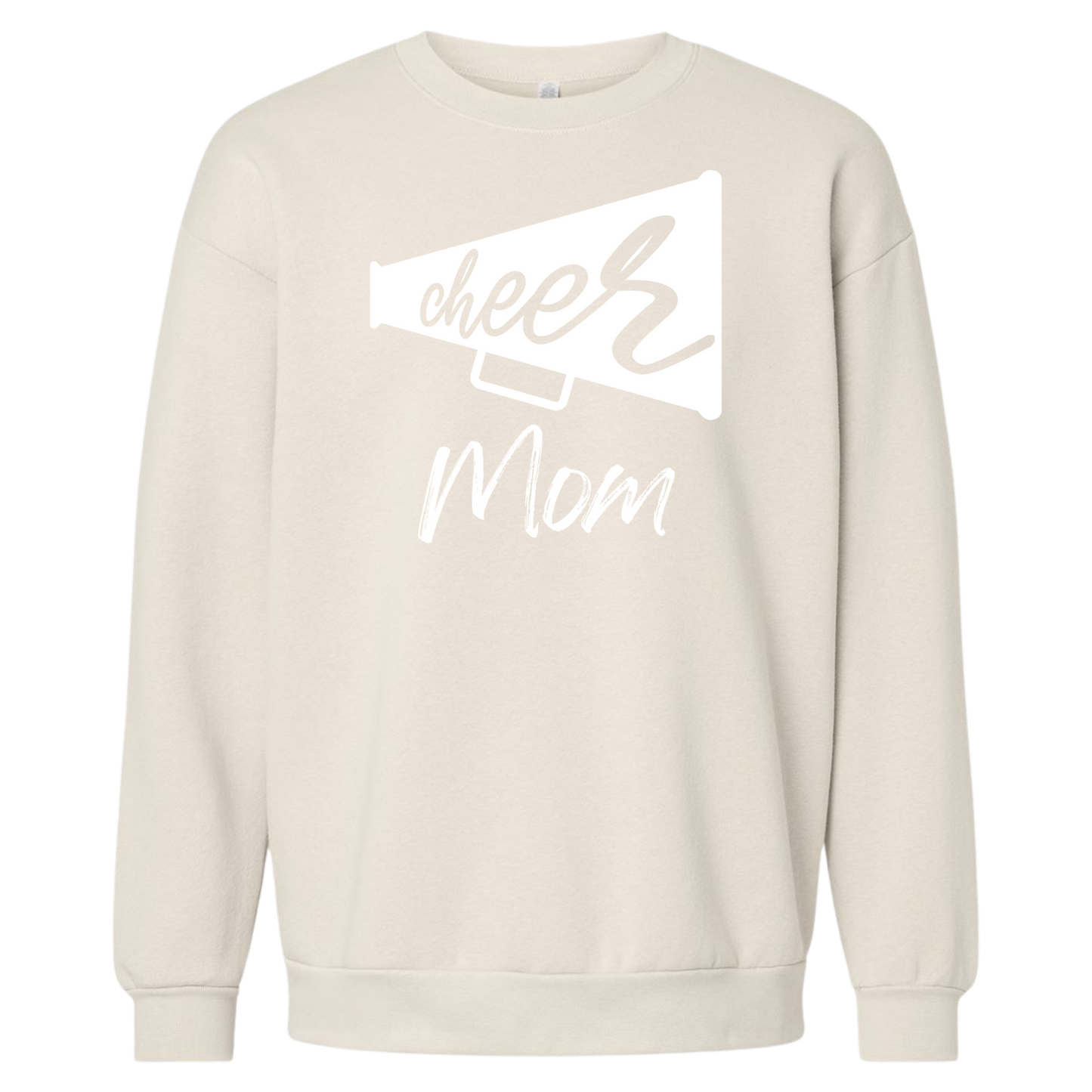 White Cheer Mom Crew