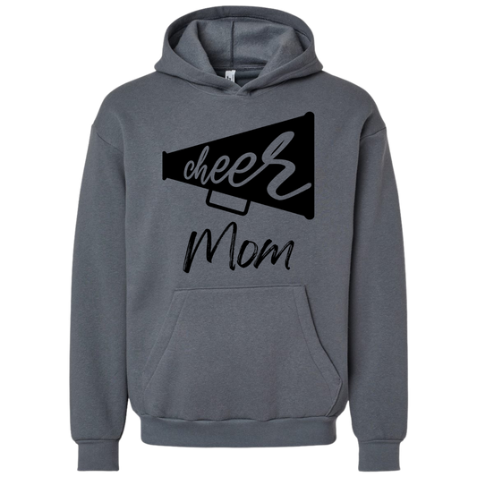 Black Cheer Mom Hoodie