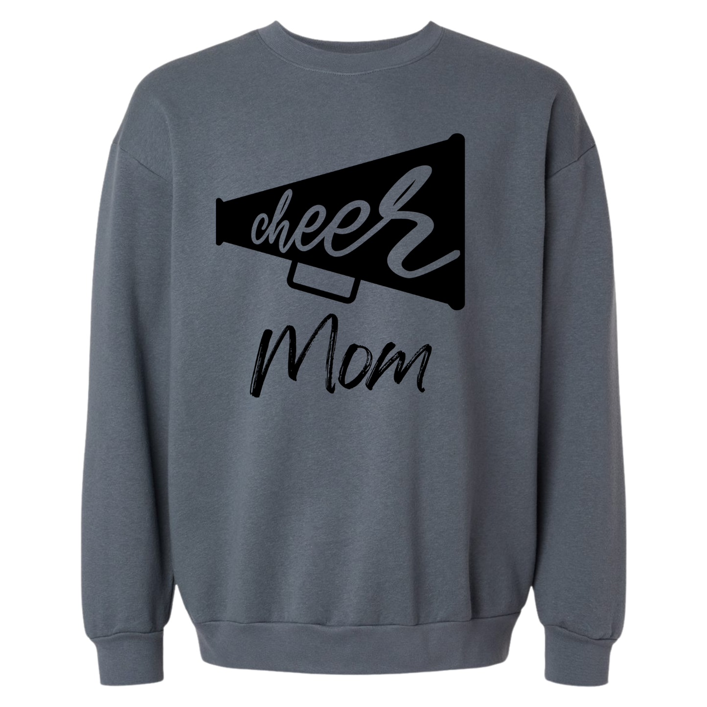 Black Cheer Mom Crew