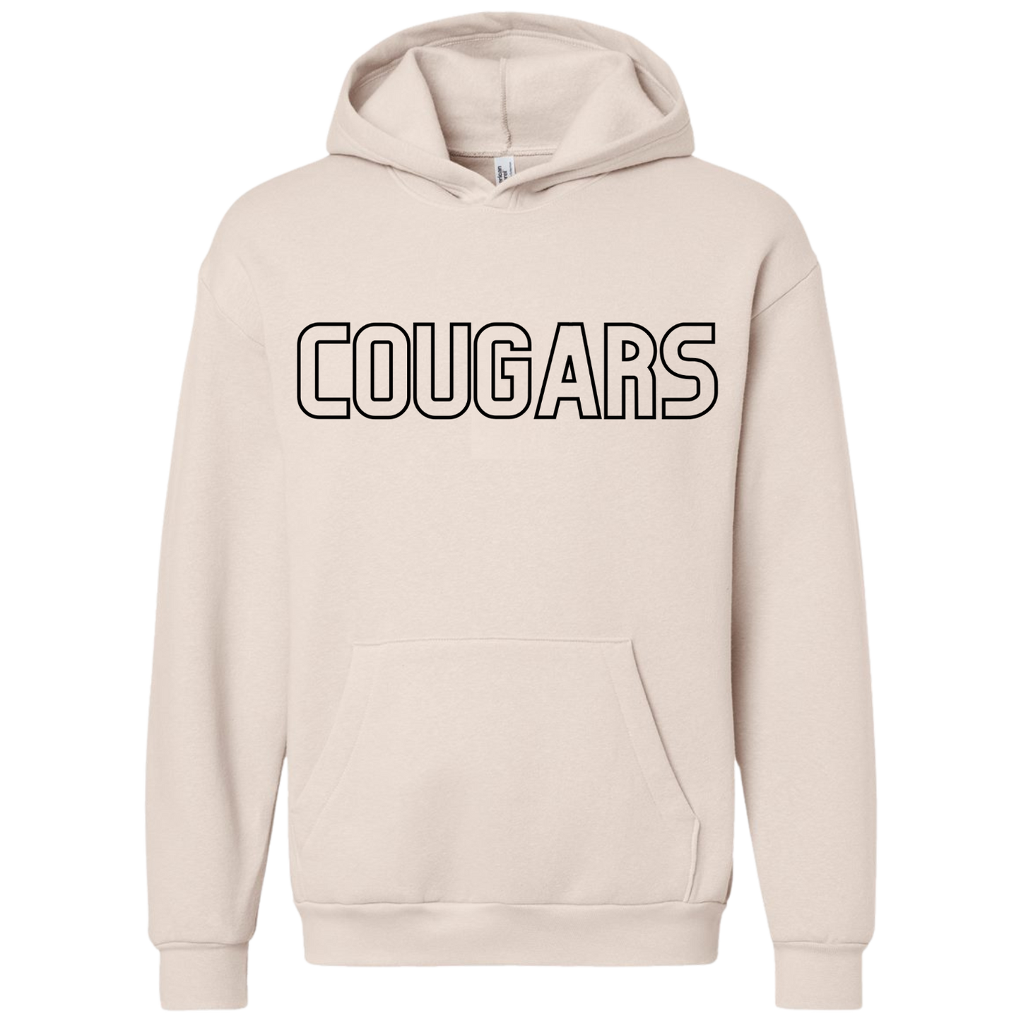 Black Cougars Hoodie