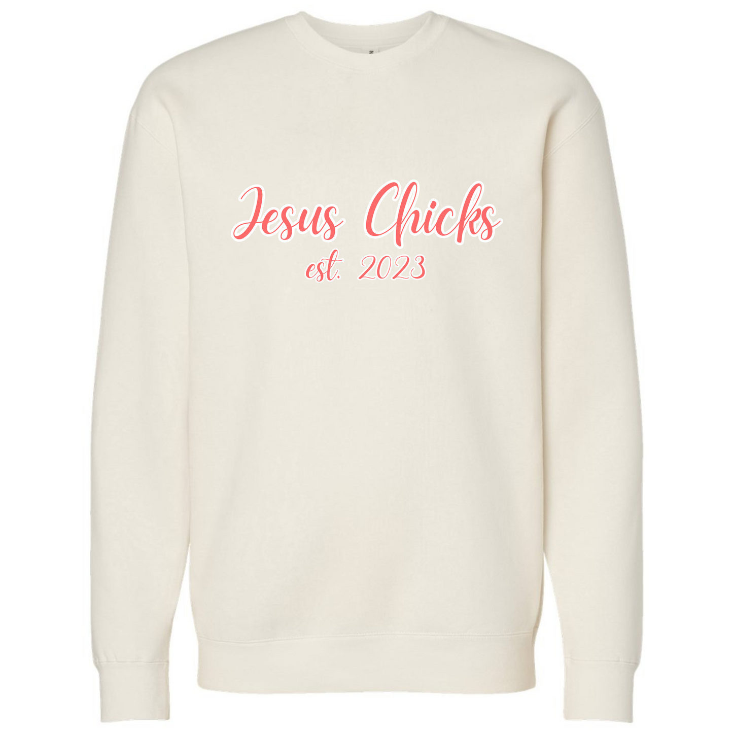 Jesus Chicks Crewneck Sweatshirt