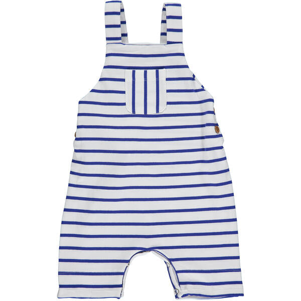 Dandy Overalls - Royal/White Stripe