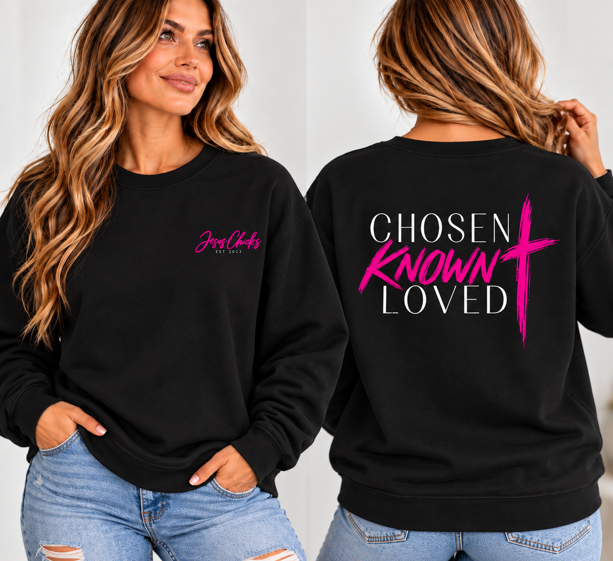 Chosen Known Loved Crewneck