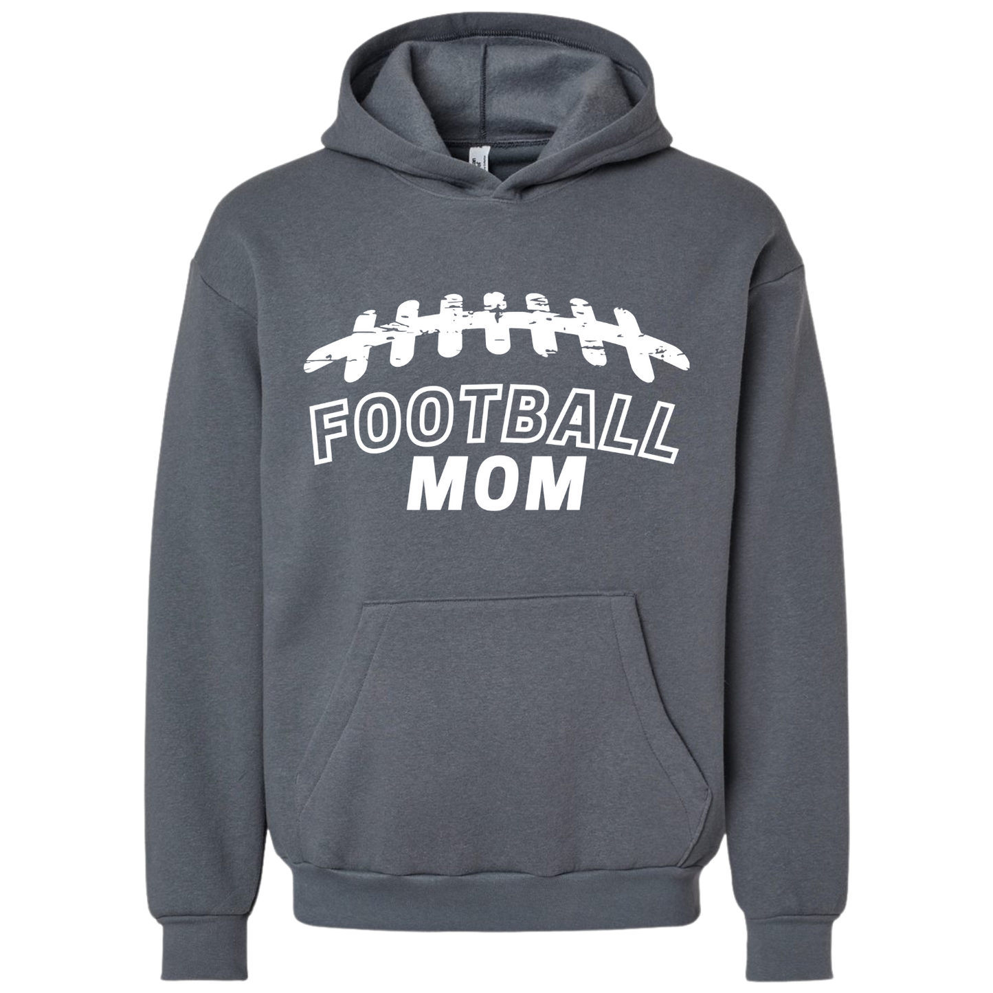 White Football Mom Hoodie