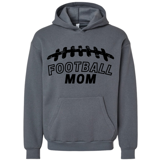 Black Football Mom Hoodie