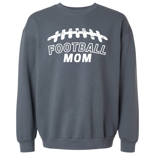 White Football Mom Crew